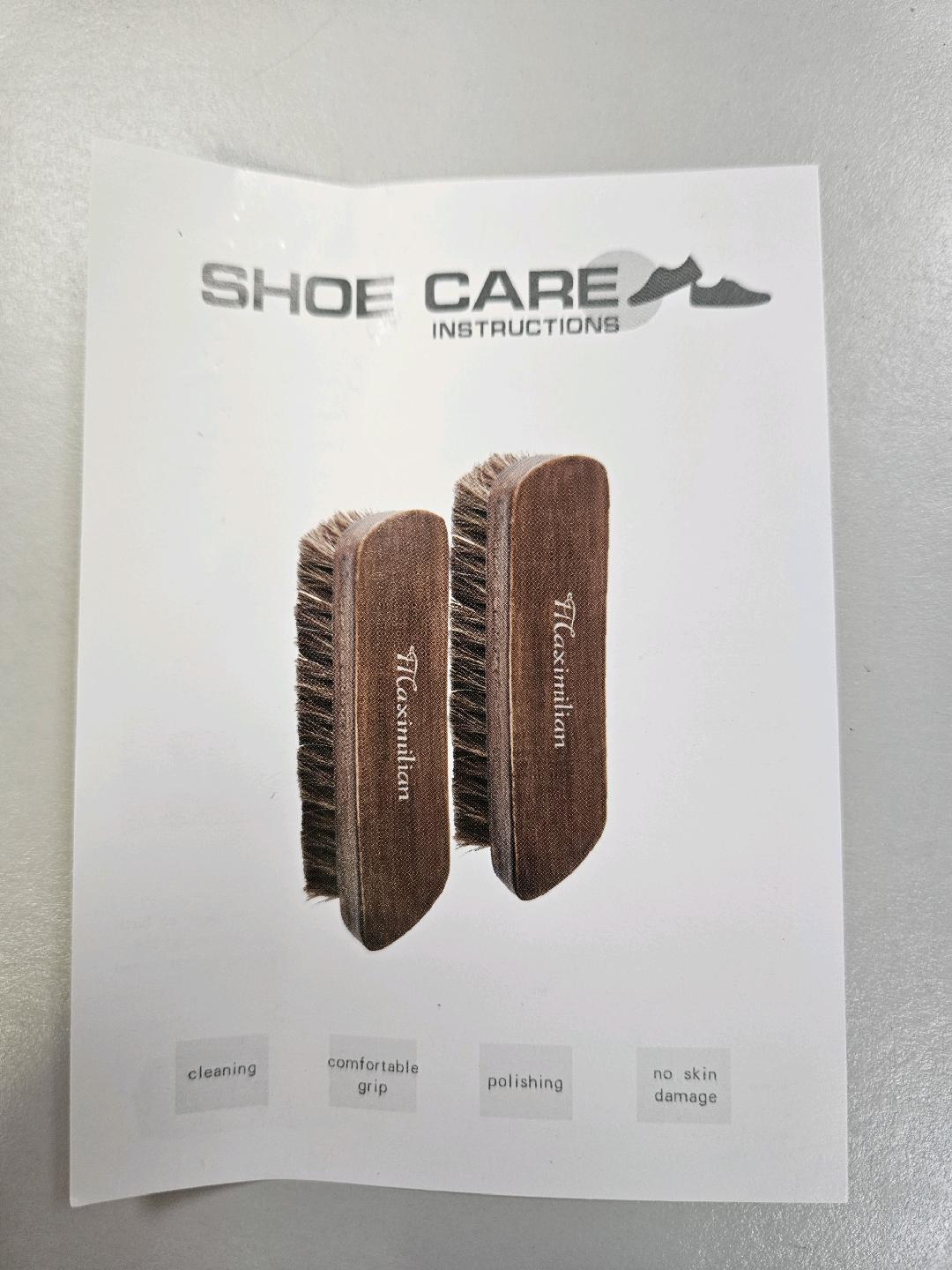 Maximilian professional horsehair shine brush, 7 3/4"
