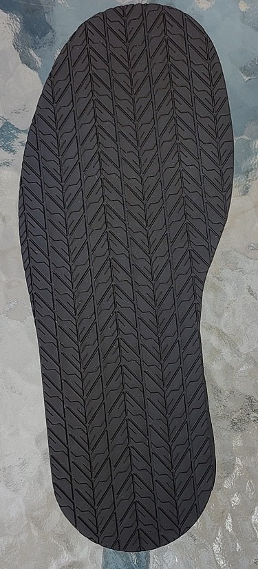 Rubber full soles, 5 pair/1 pair per color, tire tread design, $30. & FREE SHIPPING