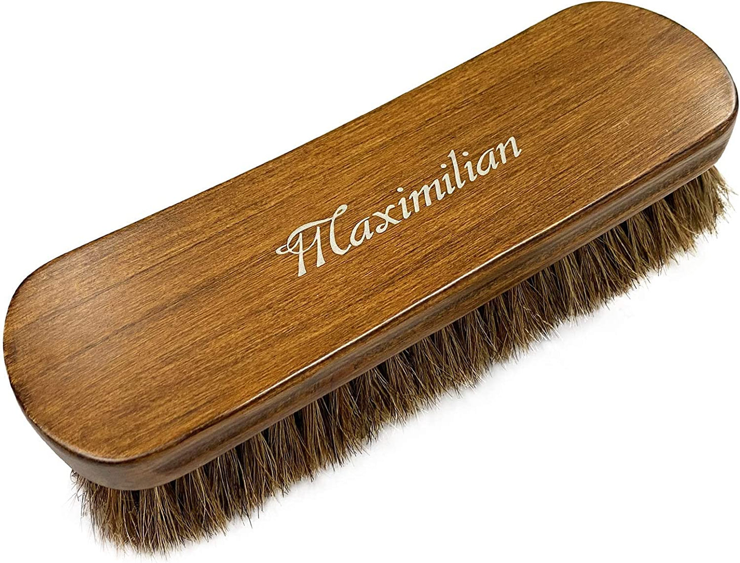 Maximilian professional horsehair shine brush, 7 3/4"