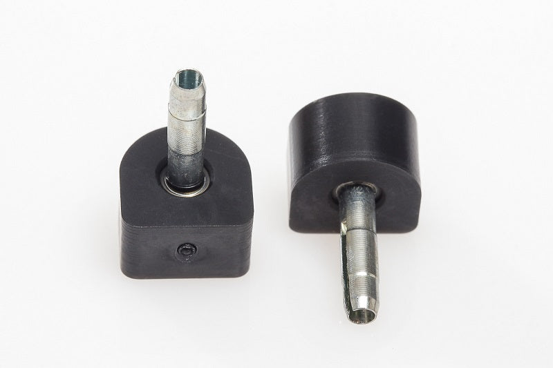 Super Tap Dowels, gold flex pin, black