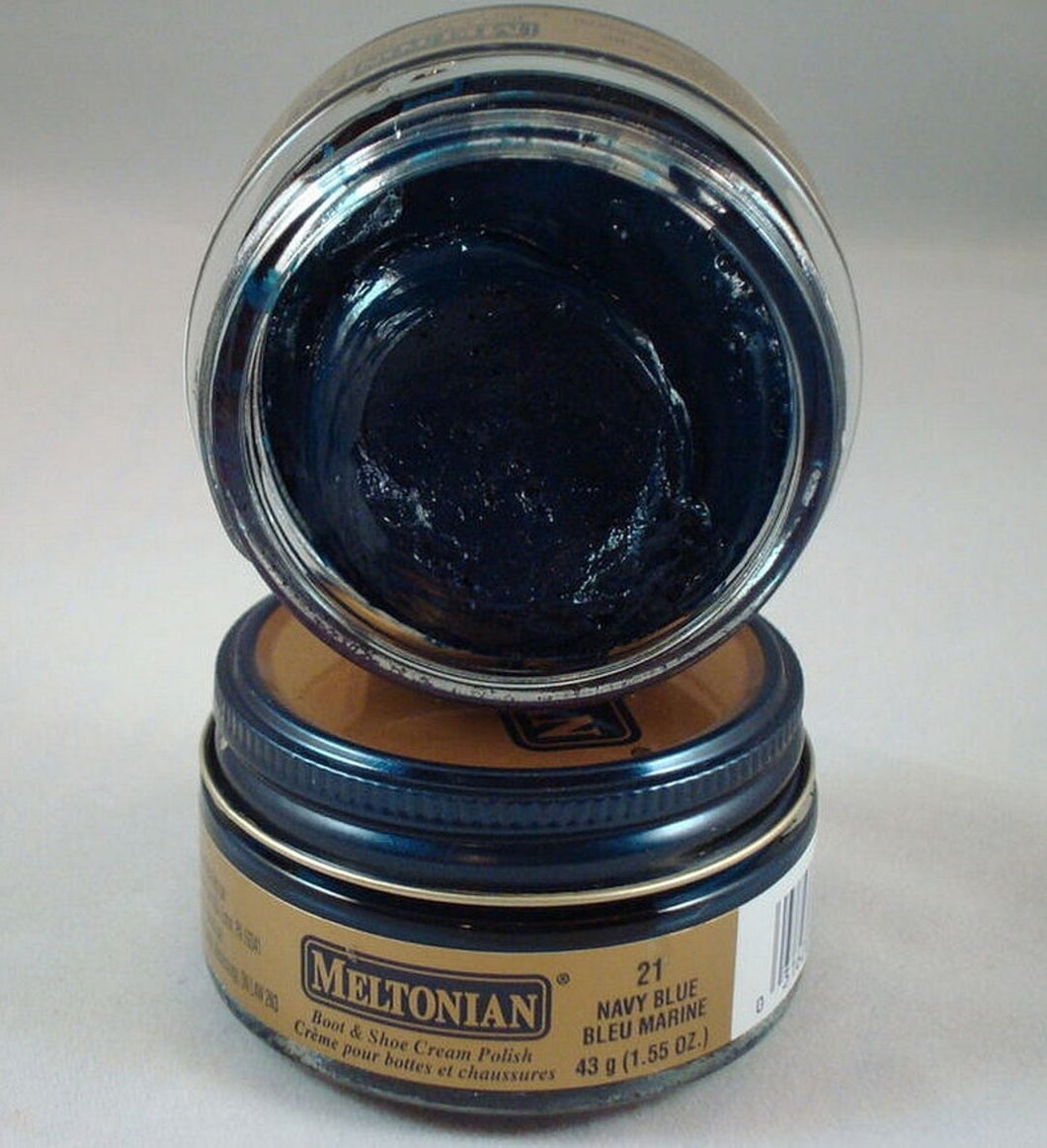 Meltonian Shoe Cream, 021, navy blue