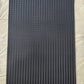 T599- Natural rubber sheet, wavy design, 570 x 380 * 2.2mm, black