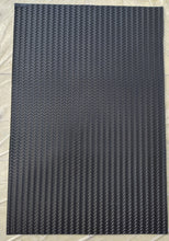 Load image into Gallery viewer, T599- Natural rubber sheet, wavy design, 570 x 380 * 2.2mm, black
