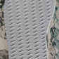 668 Rubber full soles, flat, 4mm, wavy design, 12.8" x 5.7", 4 colors available