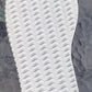 668 Rubber full soles, flat, 4mm, wavy design, 12.8" x 5.7", 4 colors available