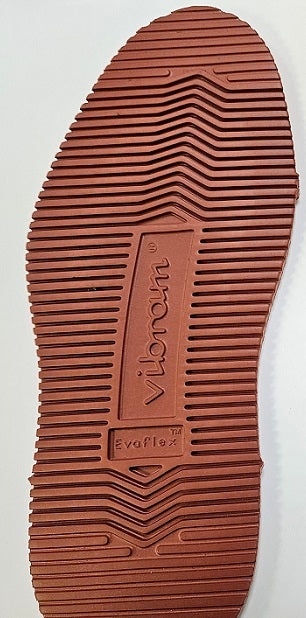 Vibram 2070 replacement full sole, light auburn color, 2 pair pack, 2 sizes