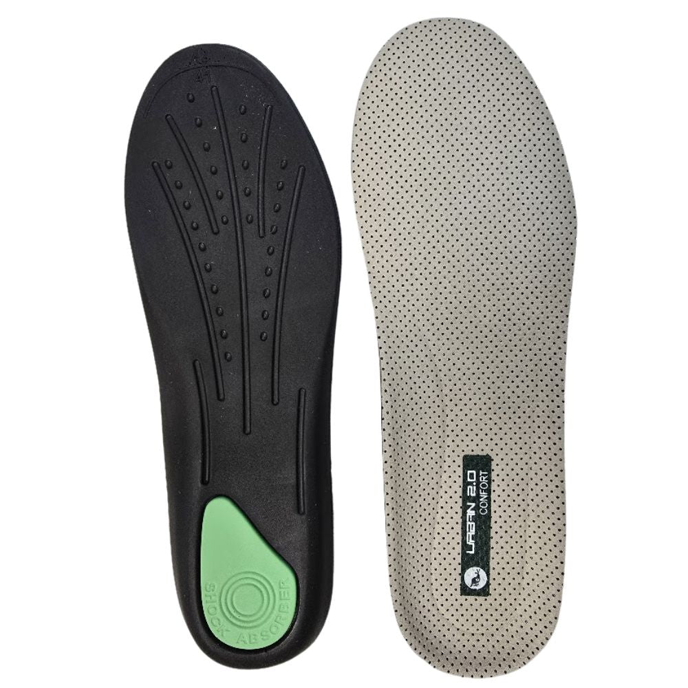 Coimbra Urban 2.0 Insole – Lightweight, Breathable and Extra Heel Cushioning