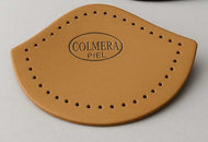 Coimbra Leather Foot Arch Cushion, tan, 3 sizes