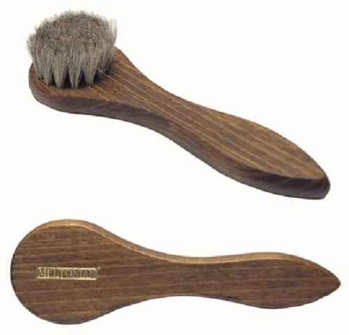 Horsehair shoe dauber, gray, maxi