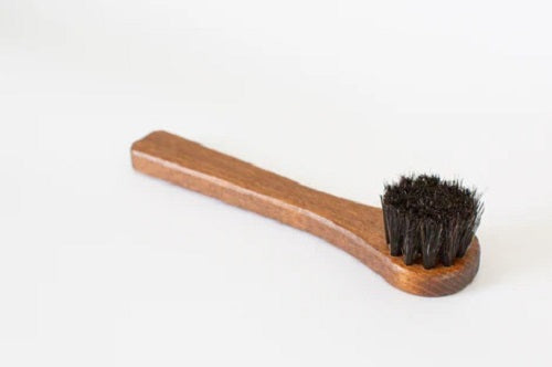 Horsehair shoe dauber, black