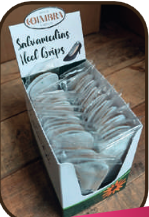 Load image into Gallery viewer, Coimbra leather heel grips,  20 pair box
