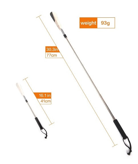 Stainless Steel Flexible & Telescopic Extendable Shoe horn