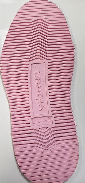 Vibram 2070 replacement full sole, pink, 2 pair pack, size 10