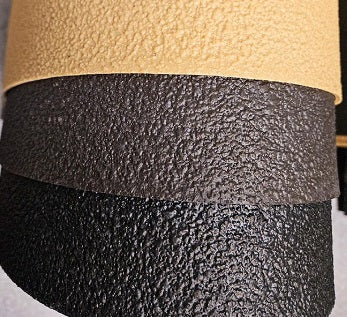 Rugal soling sheets, black, 3MM crinkle design, full, half or 1/4 sheets